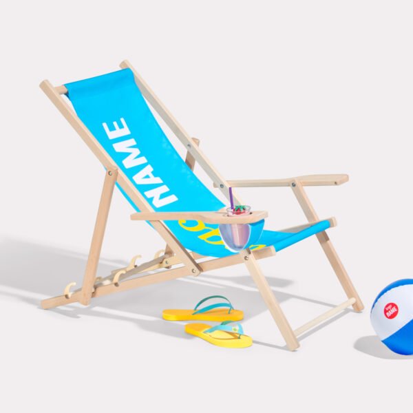 Classic drink deckchair
