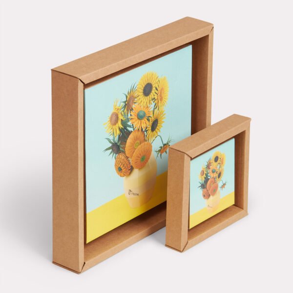 Cardboard photo frames